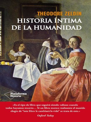 cover image of Historia íntima de la humanidad